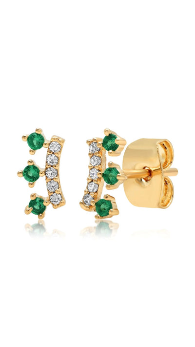 Green Climber With Pave-Jewelry-Uniquities