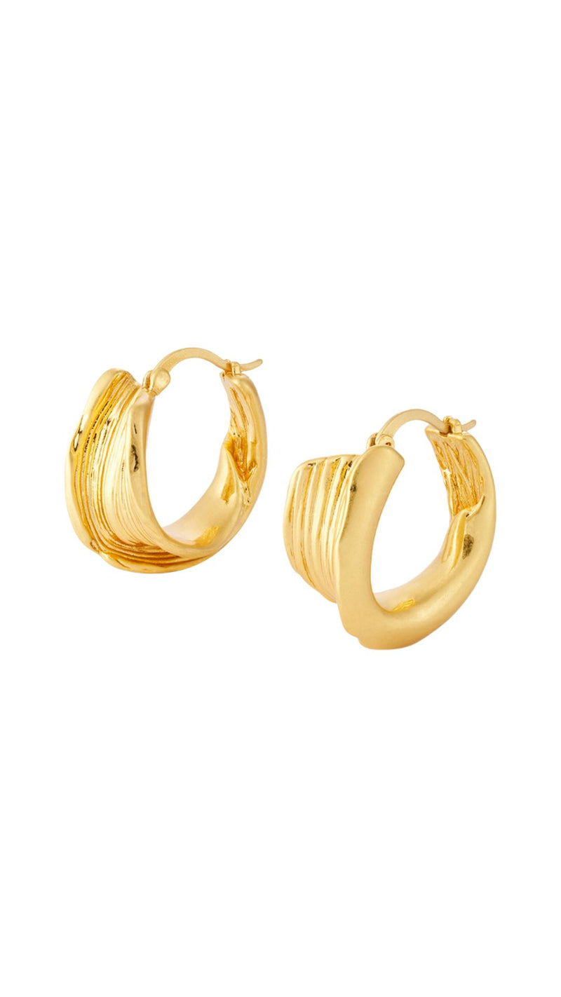 Seagrass Hoops-Jewelry-Uniquities