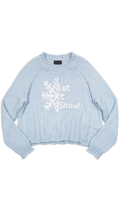 Let It Snow Sweater-Sweaters-Uniquities