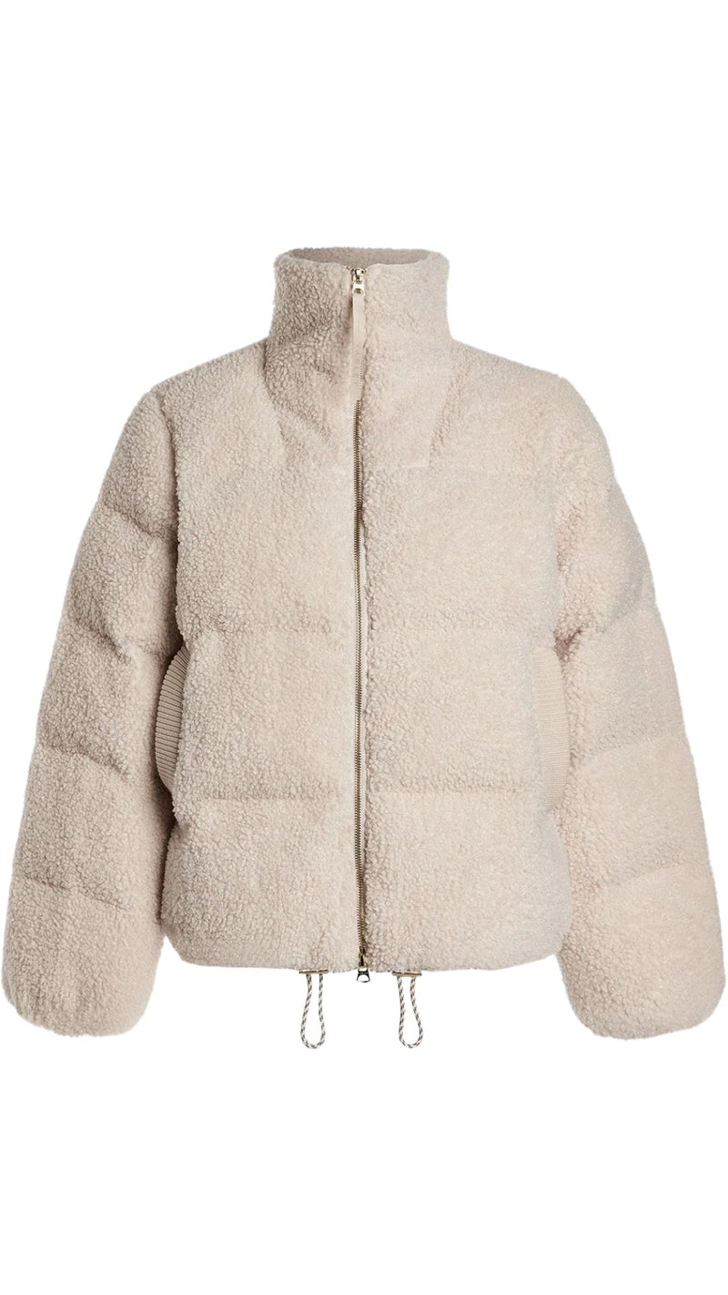 Wilkins Sherpa Puffer Jacket-Jackets-Uniquities