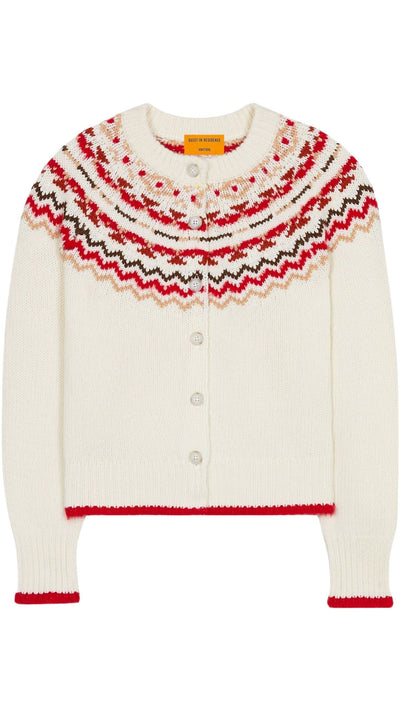 Chalet Cardigan Cashmere Blend-Sweaters-Uniquities