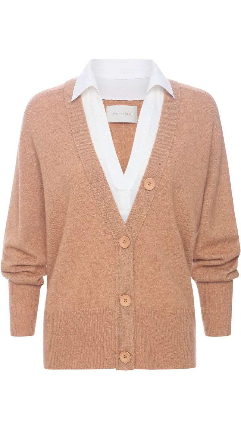 Callie Layered Looker Cardigan-Sweaters-Uniquities