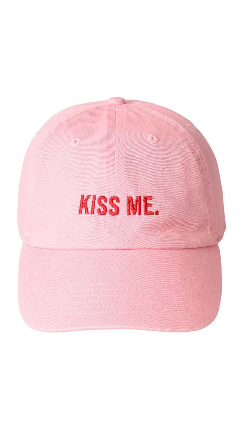 Kiss Me Baseball Cap-Accessories-Uniquities