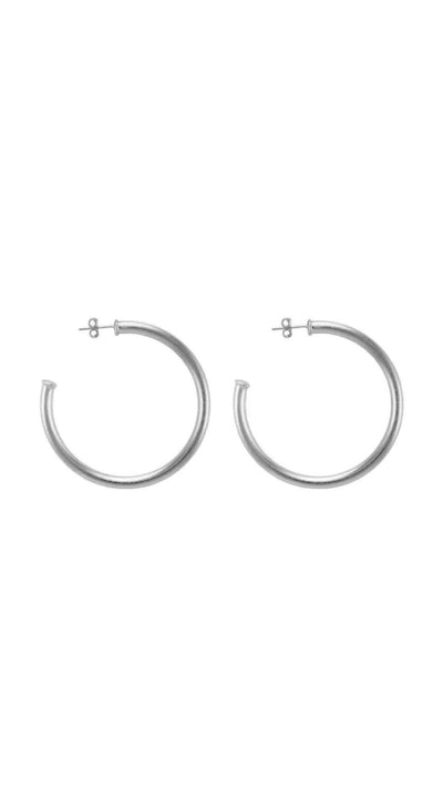 Petite Fav Hoop Silver-Jewelry-Uniquities