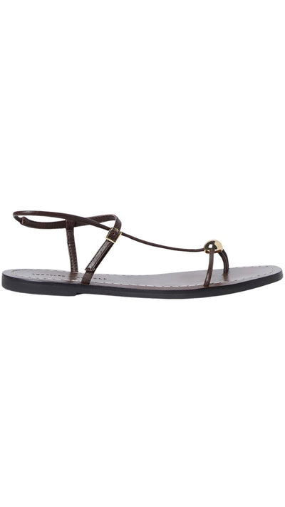 Lara Strappy Flat Sandal-Shoes-Uniquities