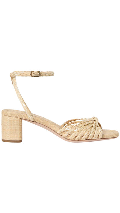 Riya Braided Mid Heel Sandal-Shoes-Uniquities