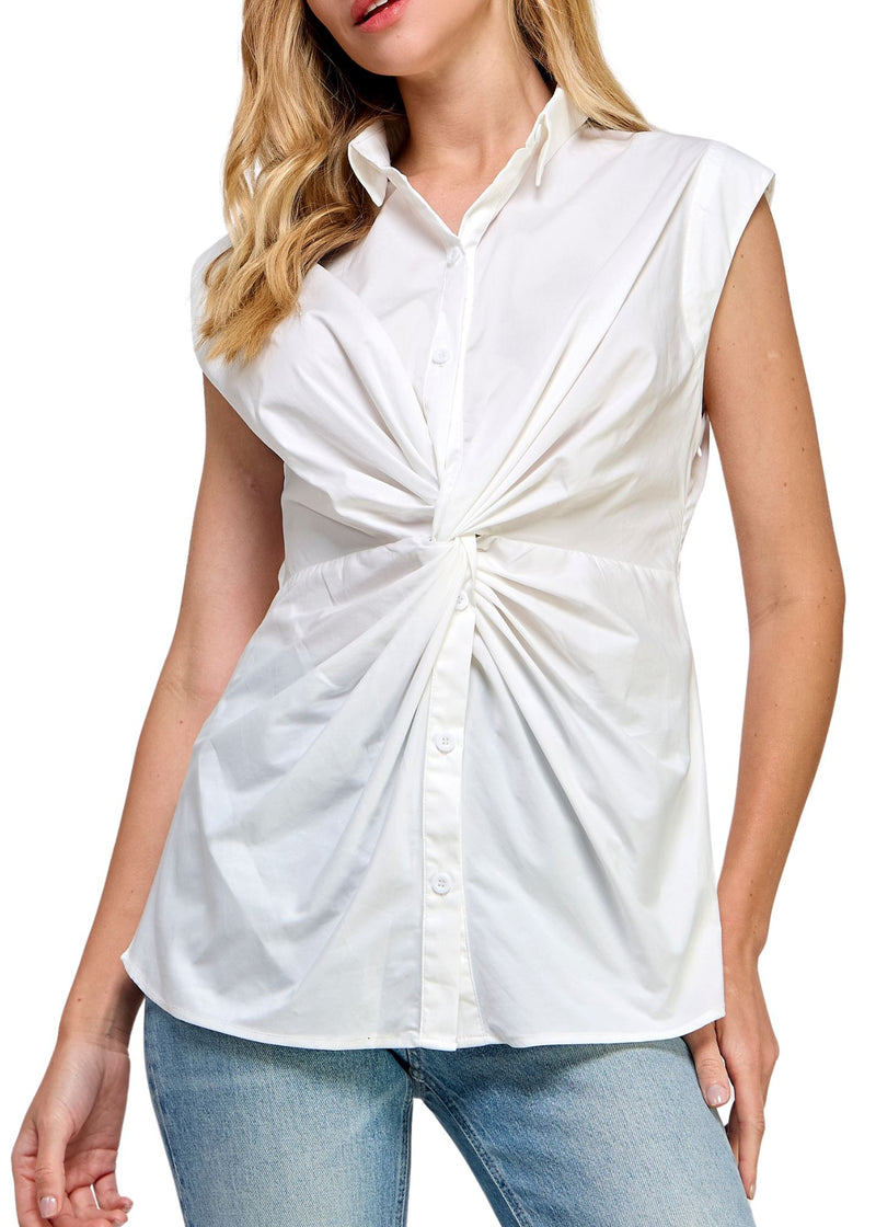 Carmen Poplin Top-Tops/Blouses-Uniquities