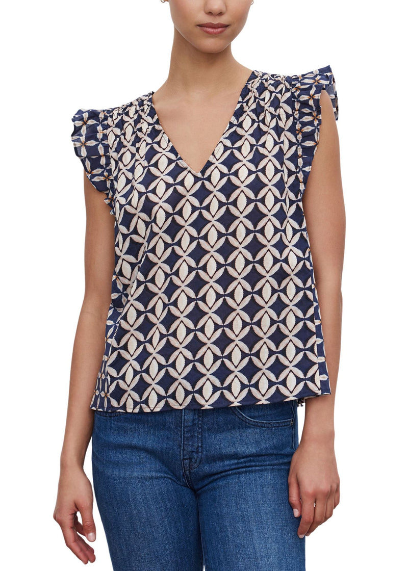 Kandra Top-Tops/Blouses-Uniquities