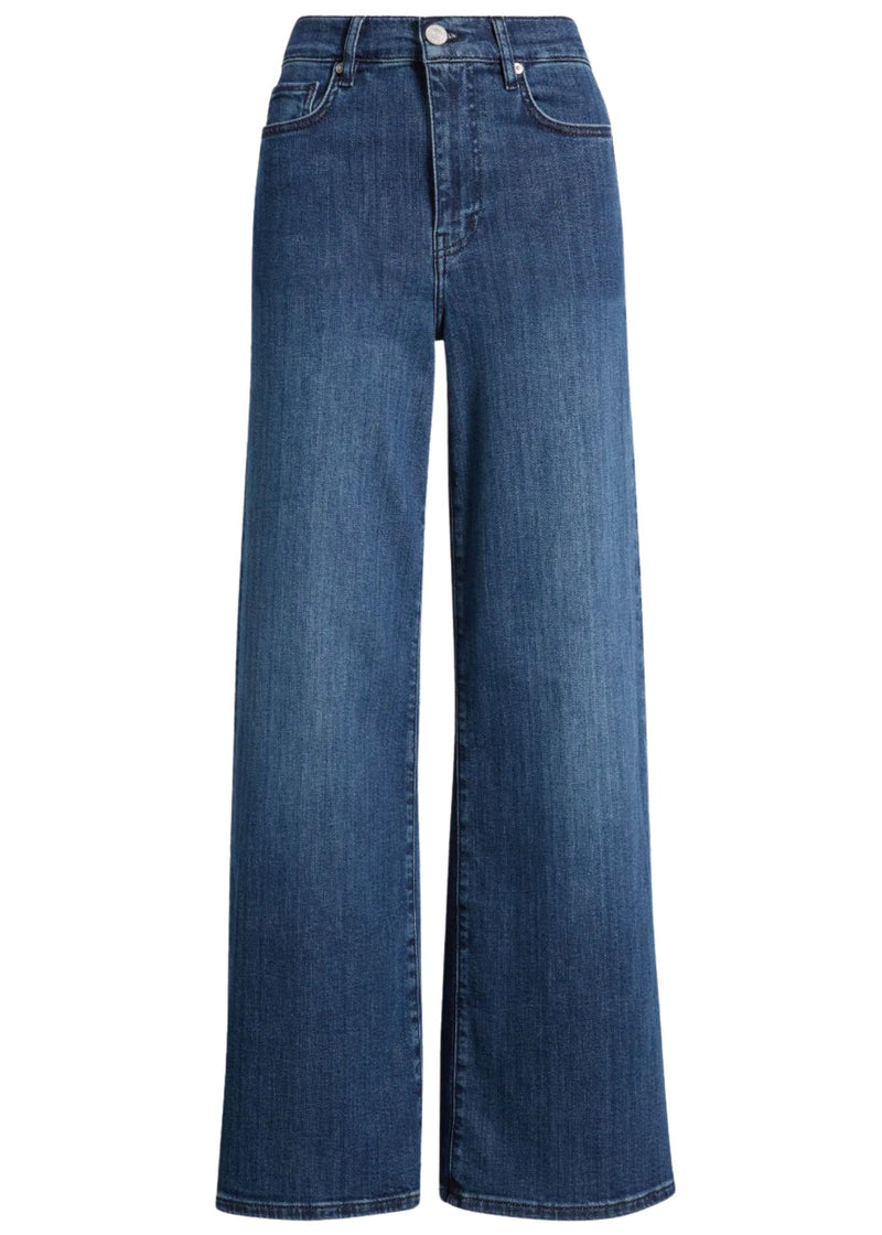 Le Slim Palazzo Jeans-Denim-Uniquities