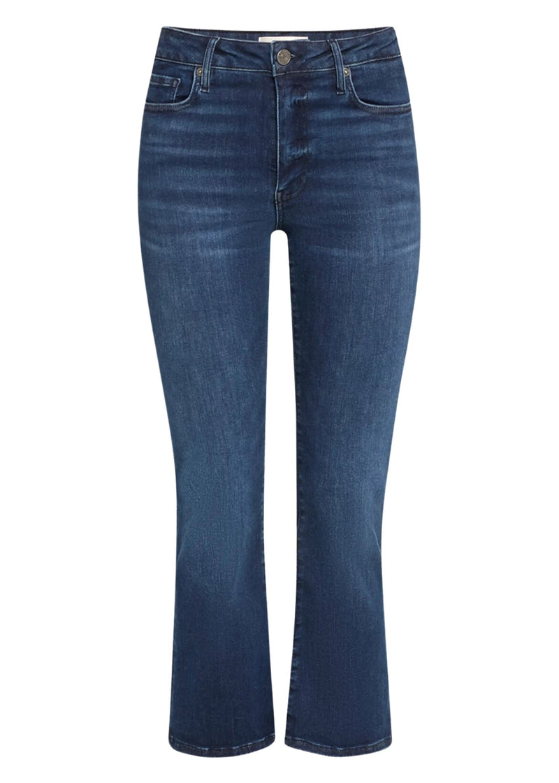 Le Crop Mini Boot Jeans in Dante-Denim-Uniquities