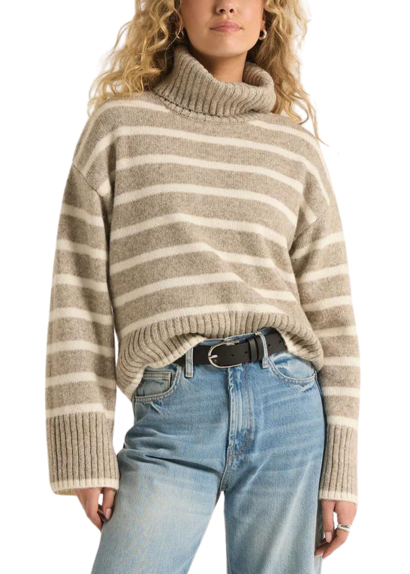 Josephine Stripe Sweater-Sweaters-Uniquities