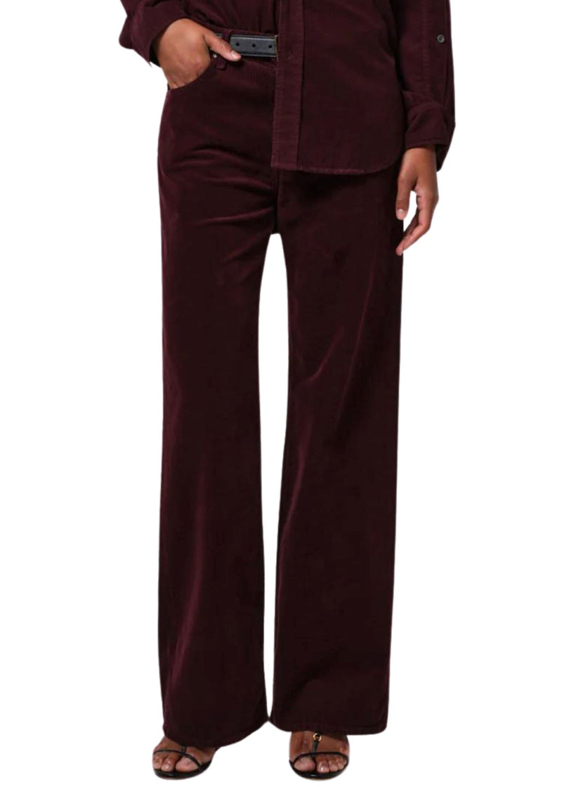 Annina 33" Trouser in Corduroy-Denim-Uniquities