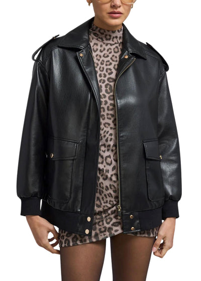 Axel Vegan Leather Jacket-Jackets-Uniquities