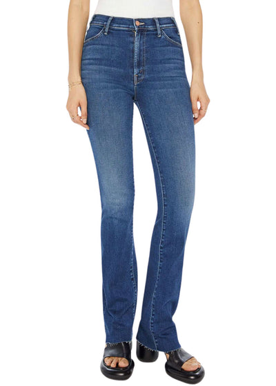 The Hustler Heel Fray Jeans in Yakkity Yak-Denim-Uniquities