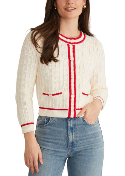 Laurel Crew Neck Trophy Cardi-Sweaters-Uniquities