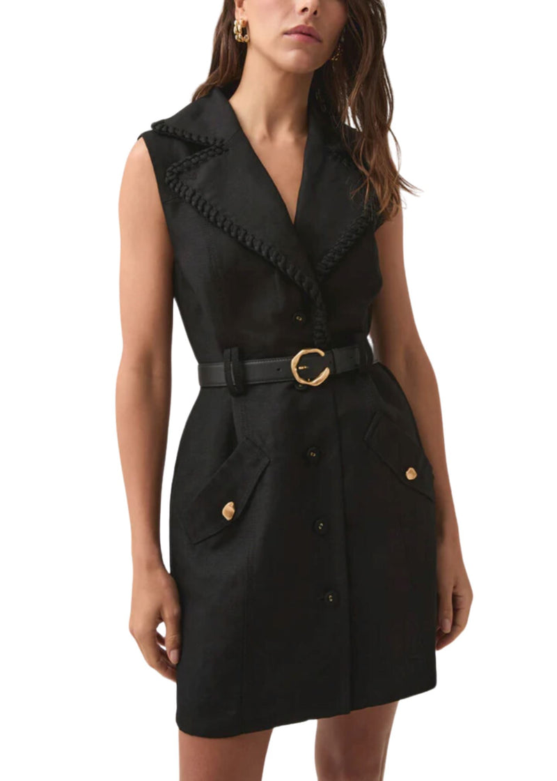 Encompass Utility Mini Dress-Dresses-Uniquities