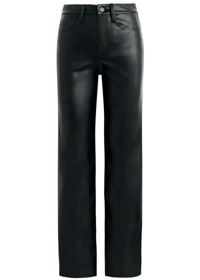 Margot Vegan Leather Jeans-Denim-Uniquities