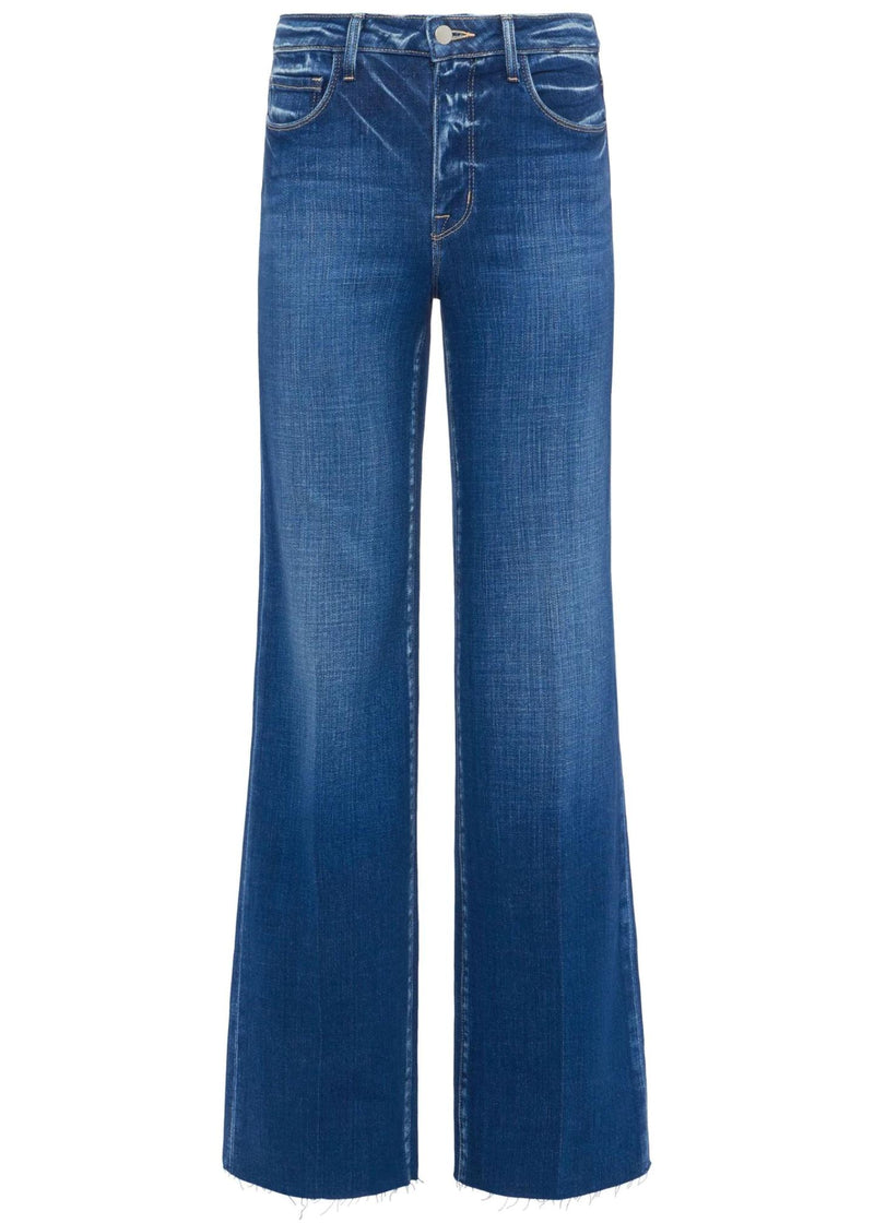 Scottie High Rise Wide Leg Jeans-Denim-Uniquities