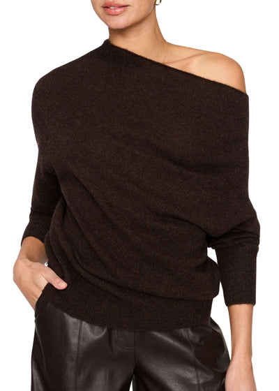 Lori Off Shoulder Top-Sweaters-Uniquities