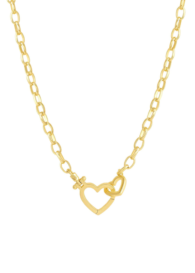 Parker Heart Necklace-Jewelry-Uniquities