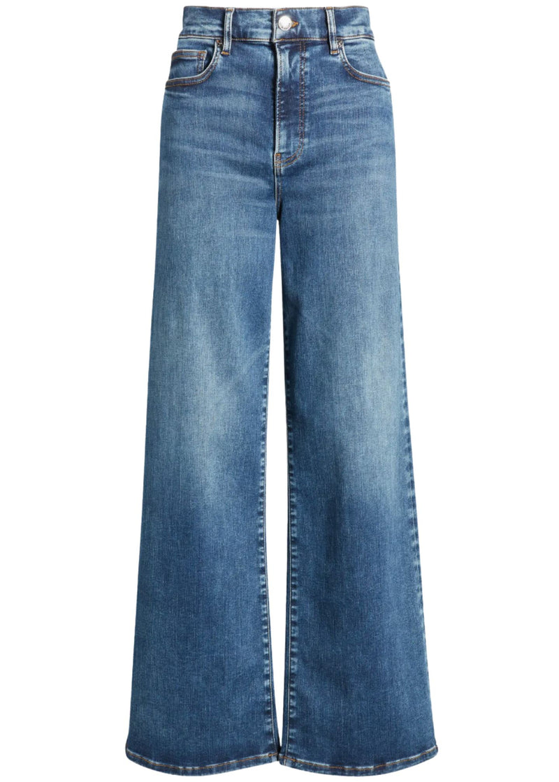 Le Slim Palazzo Jeans-Denim-Uniquities