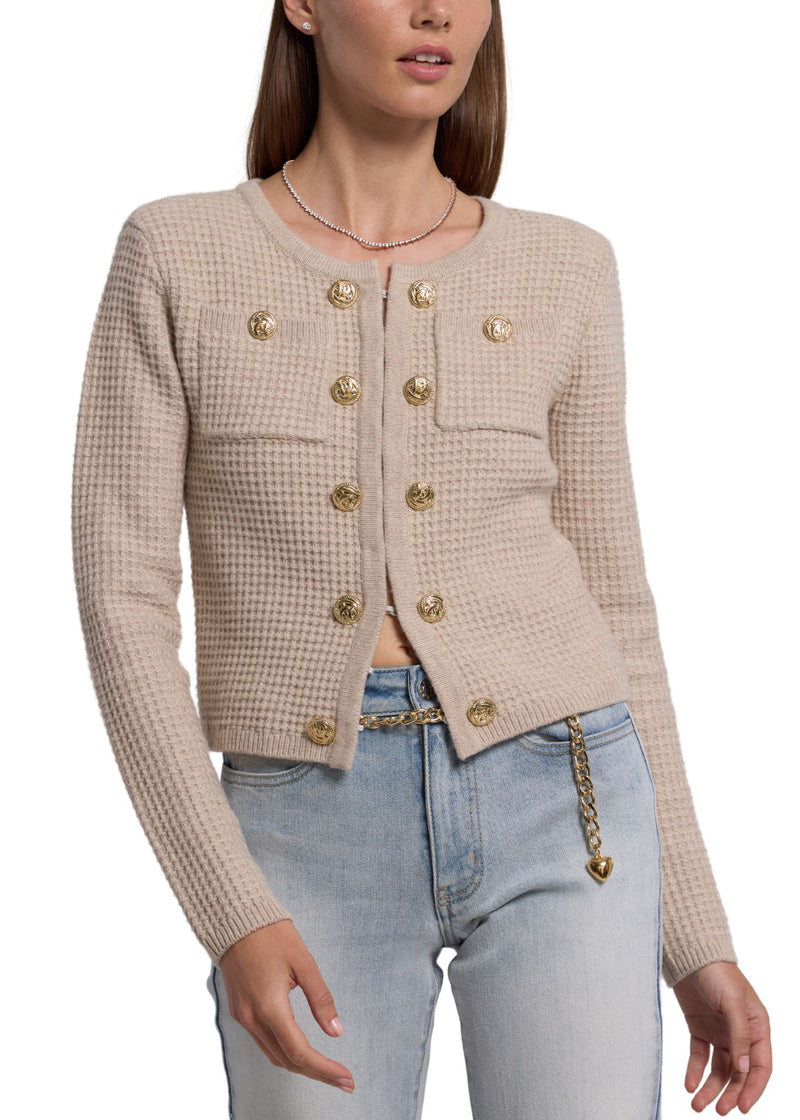 Cypress Knit Cardigan-Sweaters-Uniquities