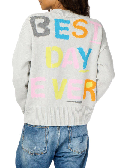 Benton Best Day Ever Sweater-Sweaters-Uniquities