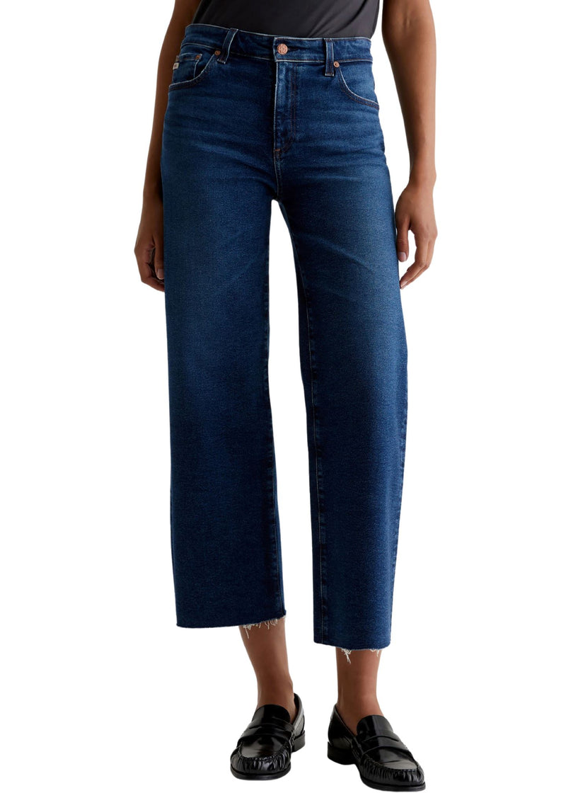 Saige Wide Leg Crop Jeans-Denim-Uniquities