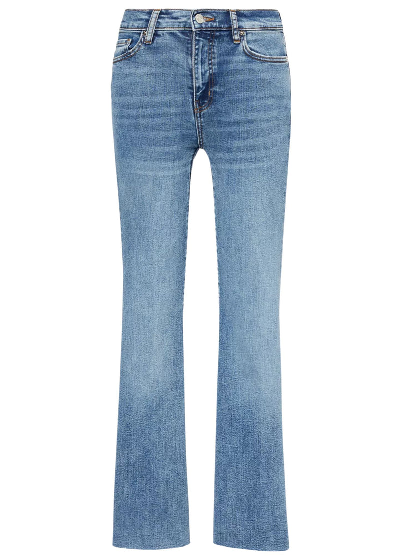 Le Easy Flare Jeans-Denim-Uniquities