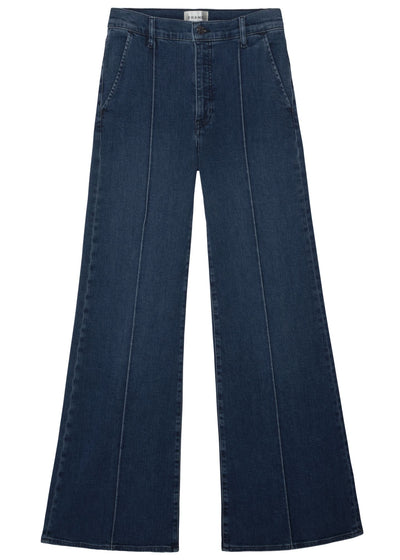 Pintuck Trouser Jeans-Denim-Uniquities