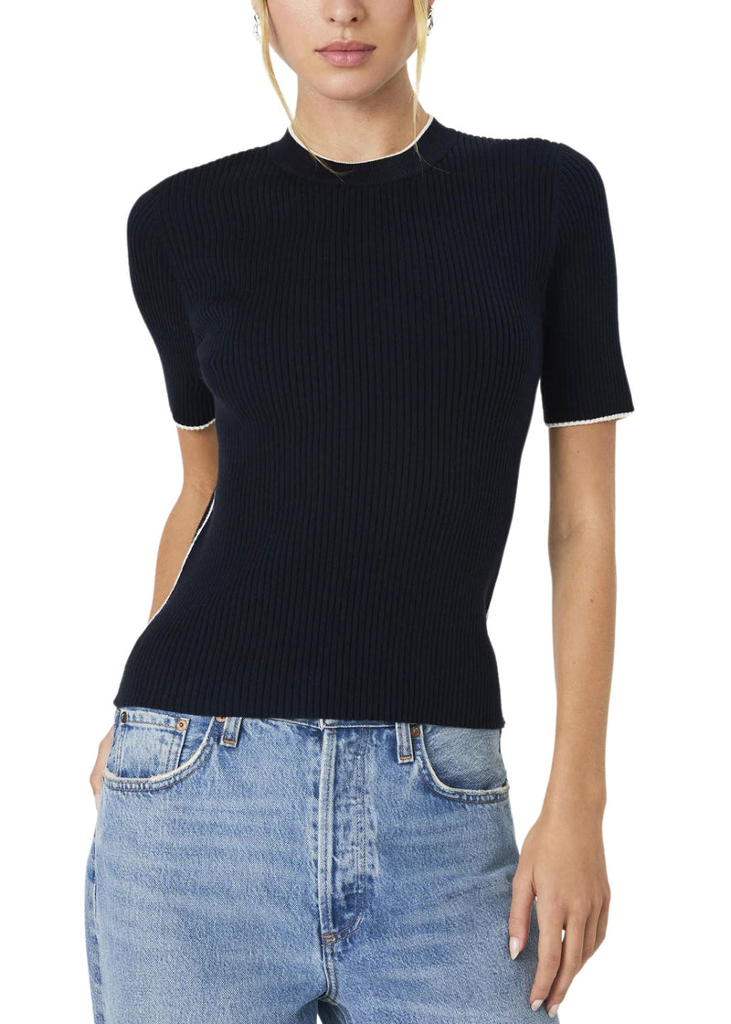 Mozza Short Sleeve Jumper-Sweaters-Uniquities