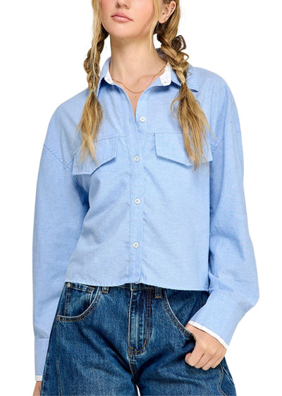 Cameron Utility Shirt-Tops/Blouses-Uniquities