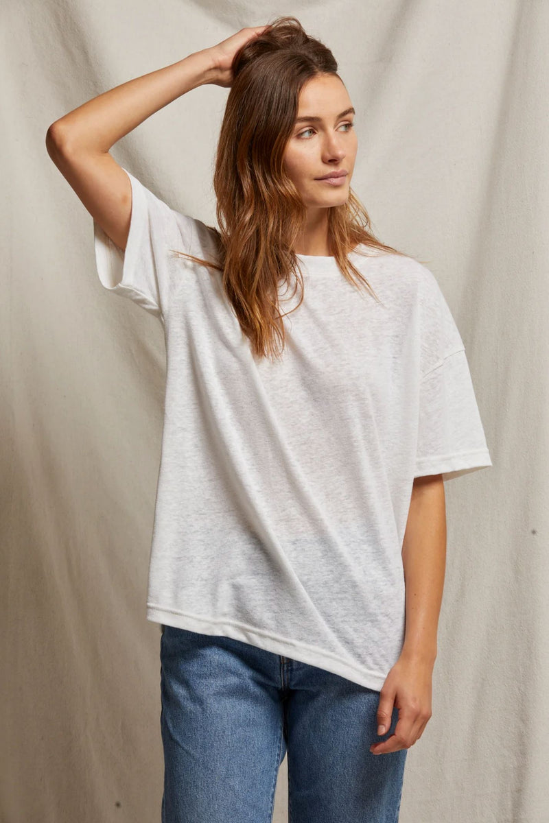 Faith Linen Tee-Tee Shirts-Uniquities