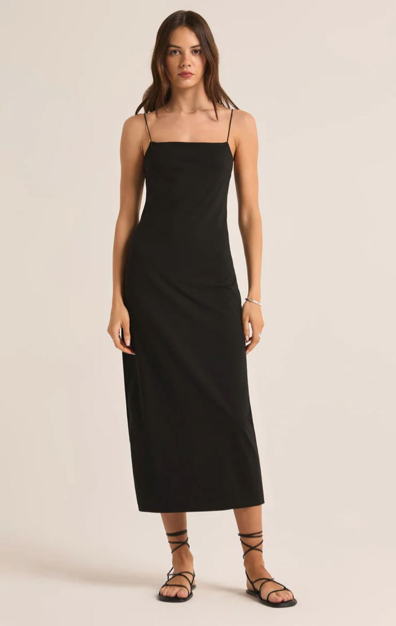 Paulina So Smooth Midi Dress-Dresses-Uniquities