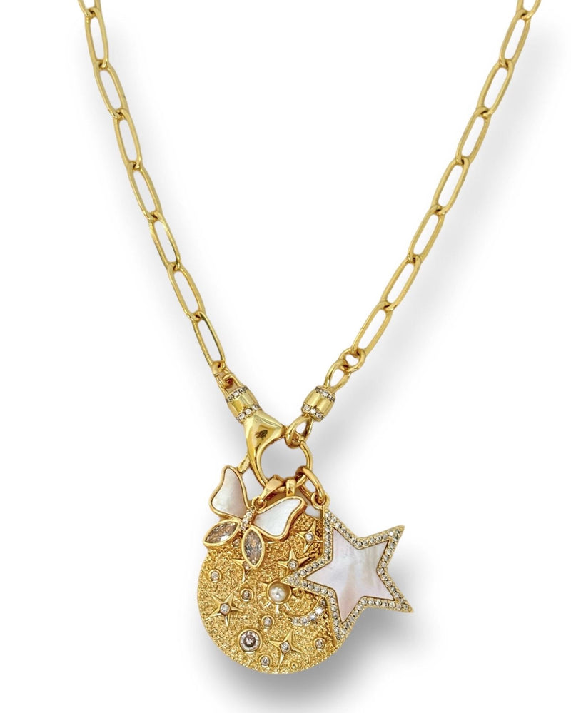 Pearl Star Pendant-Jewelry-Uniquities