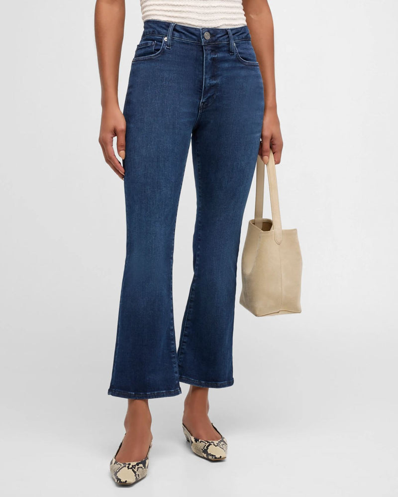 Le Crop Mini Boot Jeans in Dante-Denim-Uniquities