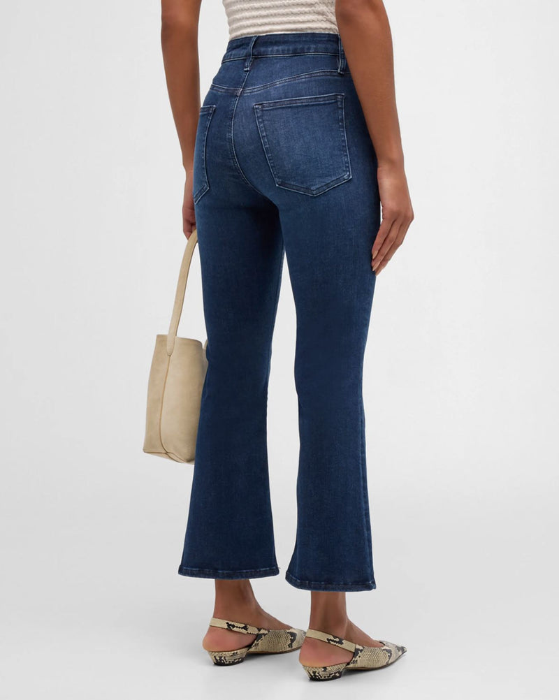 Le Crop Mini Boot Jeans in Dante-Denim-Uniquities