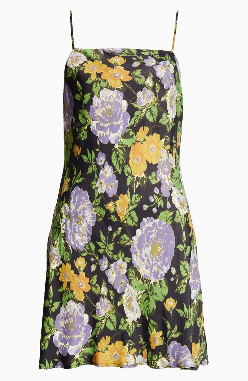 Capri Floral Sleeveless Mini Dress-Dresses-Uniquities