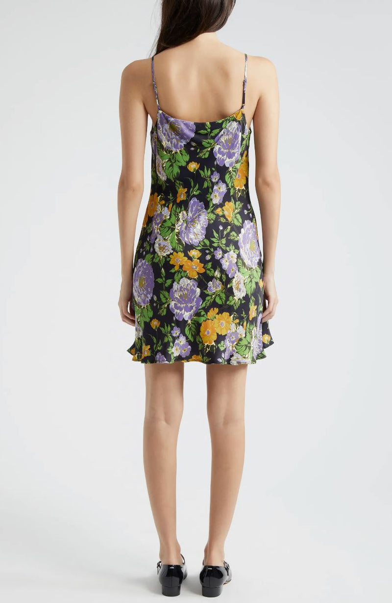 Capri Floral Sleeveless Mini Dress-Dresses-Uniquities