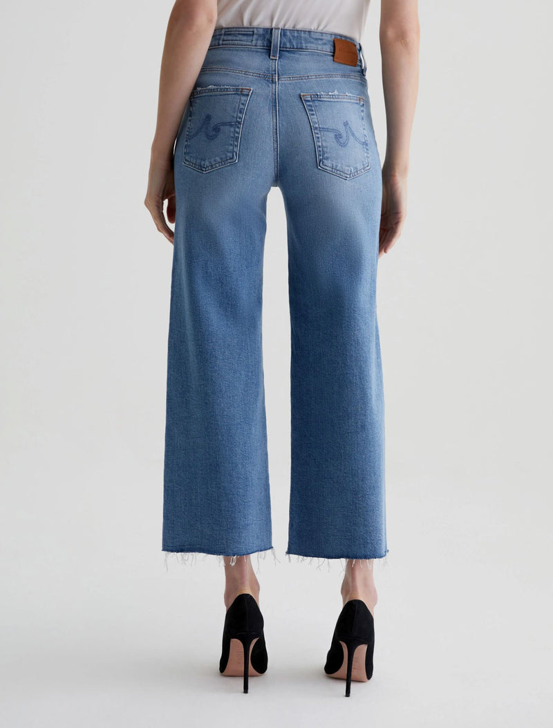 Saige Wide Leg Crop Jeans-Denim-Uniquities