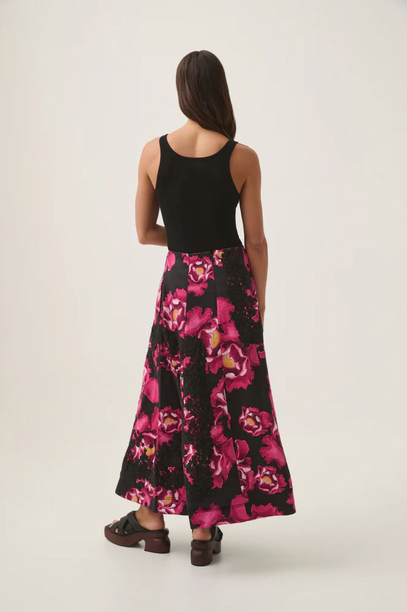 Florence Midi Skirt-Bottoms-Uniquities