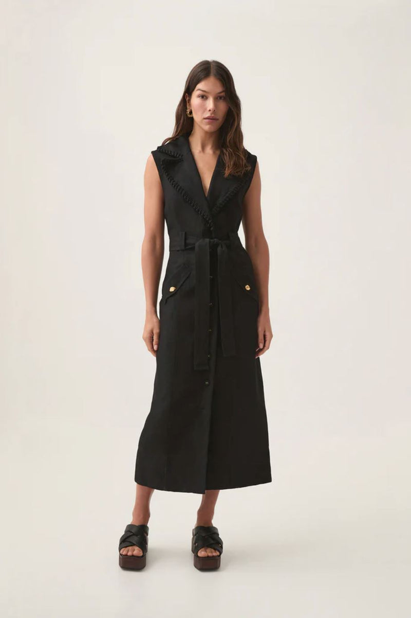 Encompass Utility Midi Dress-Dresses-Uniquities