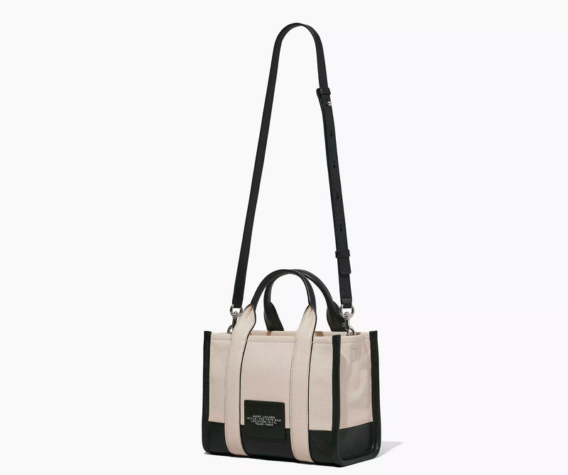 The Small Leather Colorblock Tote Bag-Accessories-Uniquities