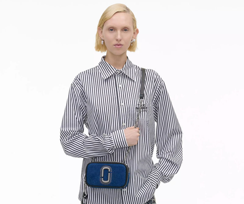 The Denim Chain Snapshot Bag-Accessories-Uniquities