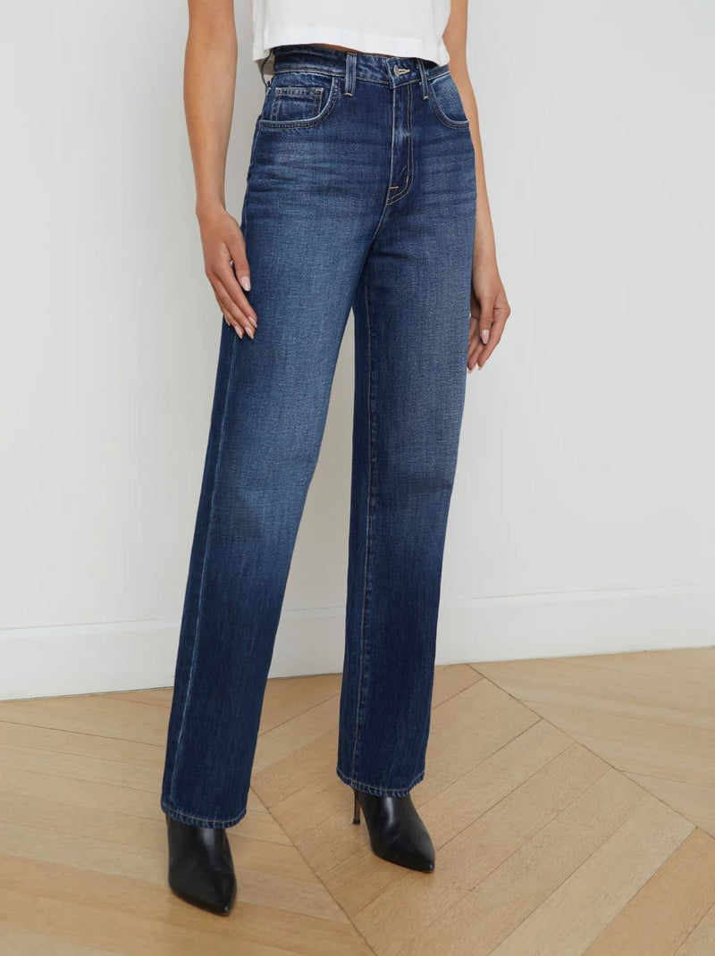 Jones Ultra High Rise Stovepipe Jeans-Denim-Uniquities