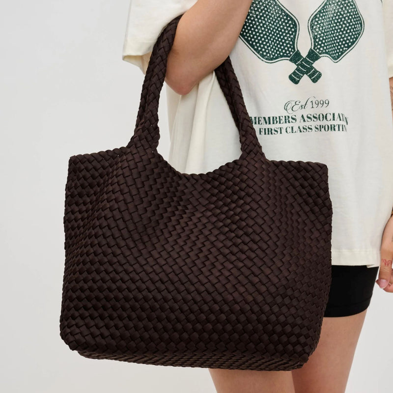 Medium Woven Tote-Accessories-Uniquities