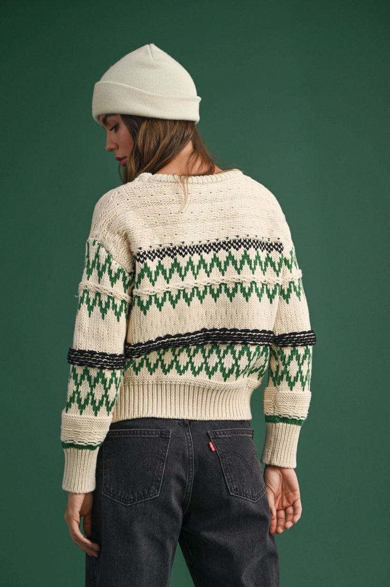 Millie Aztec Sweater-Sweaters-Uniquities