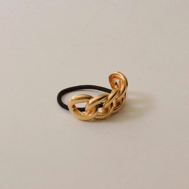 Chain Metal Cuff Hair Tie-Accessories-Uniquities