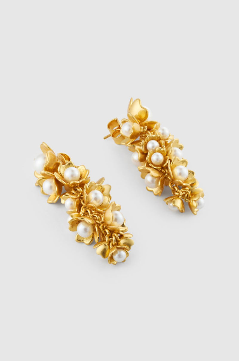 Flora Drop Earrings-Jewelry-Uniquities