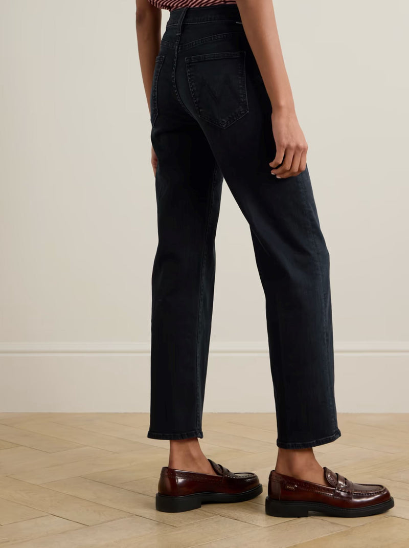 The Mid Rise Rambler Zip Ankle Jeans in Night in Venice-Denim-Uniquities